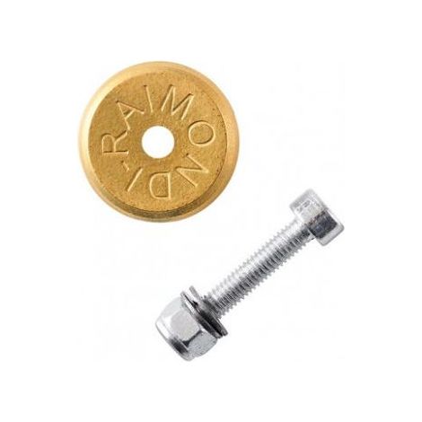 Raimondi rotellina per raizor con perno in titanio diametro 16 mm