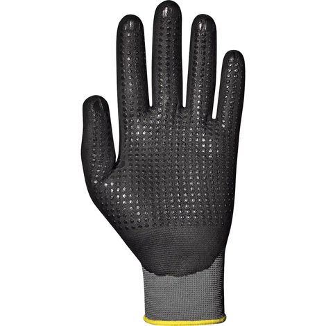 SIR SAFETY SYSTEM INNOFLEX Gants de protection mécanique enduits noir Taille 7 Lot de 12 paires