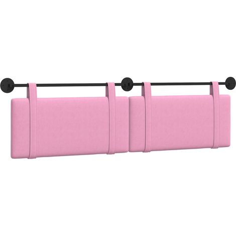 Maison Exclusive - Hängendes Kopfteil Rosa Stoff