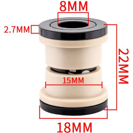 RHG Kit d'amortisseur arrière du VTT DH Bike pour Fox pour Rockshox 22 mm (1/5)