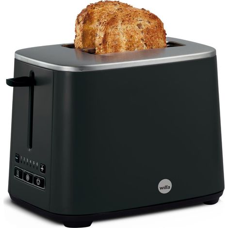 Toaster Wilfa ct-1000mb 1000W Edelstahl schwarz (1/5)