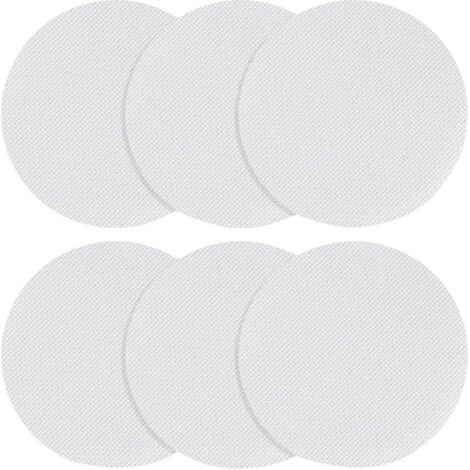 18PCS Autocollants de douche, bandes antidérapantes de 10 x 10 cm, bandes adhésives rondes pour sol de salle de bain, soins aux personnes âgées, baignoire d' , escaliers de maison, marches de (1/5)