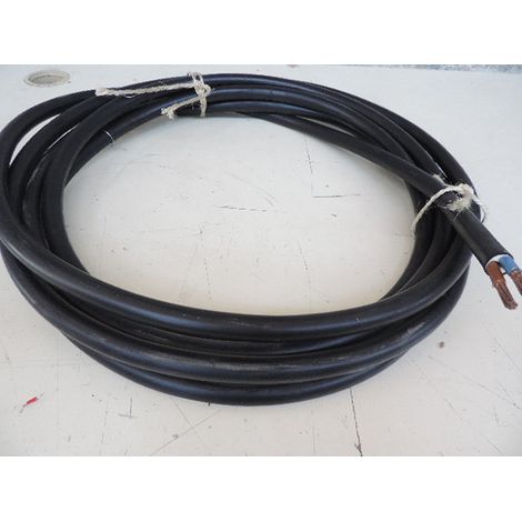 Cable rigide RO2V 2X25mm² (chute de 7m) pour alimentation electrique
