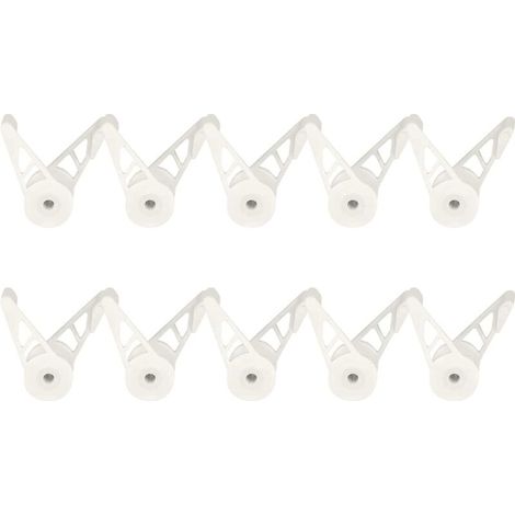 30 attaches réglables pour plantes jardin, rotation 360°, pour tiges, grillages, treillis – Fixation souple tomates, rosiers, vignes, acier recouvert vert, réutilisable, évite blessures plantes (1/3)