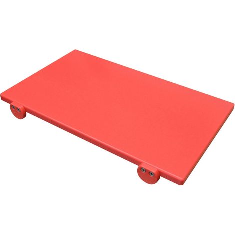 Tagliere professionale rosso Euroceppi cm 50x30x2