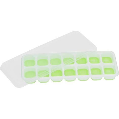 Bac à glaçons en silicone alimentaire avec couvercle amovible pour CocktailGreen (1/5)