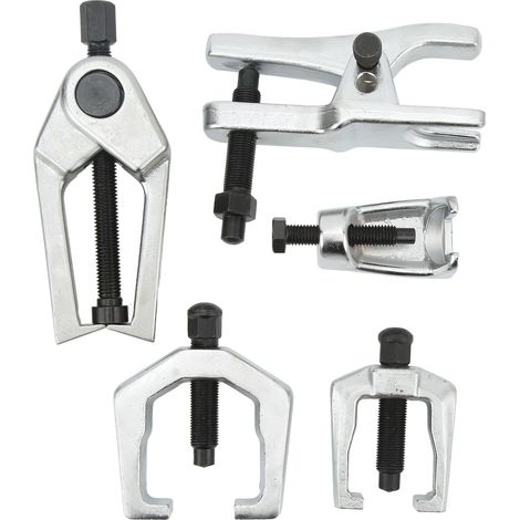 Ensemble de 5 extracteurs de rotules en acier allié avec boîte de rangement pour camions (1/5)