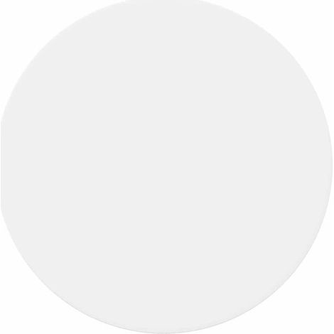 Maison Exclusive - Piano del tavolo Bianco Ø 70 x 1,5 cm Legno multistrato