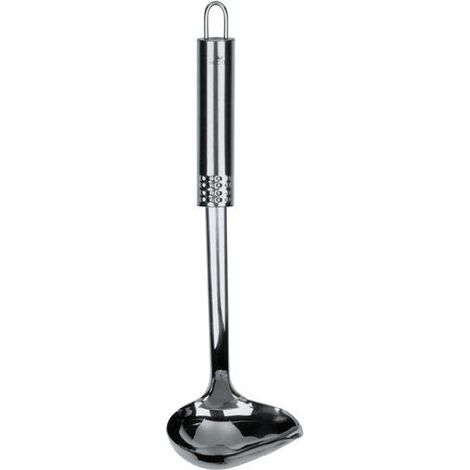 Louche fackelmann oval inox 29 cm bec verseur