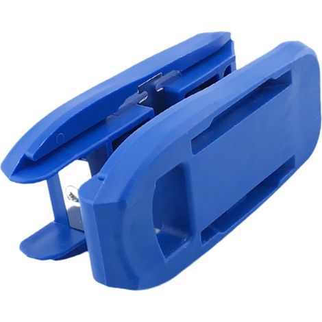 Herramienta portátil multifuncional para trabajar la madera, herramienta para recortar bordes finos de madera, azul.