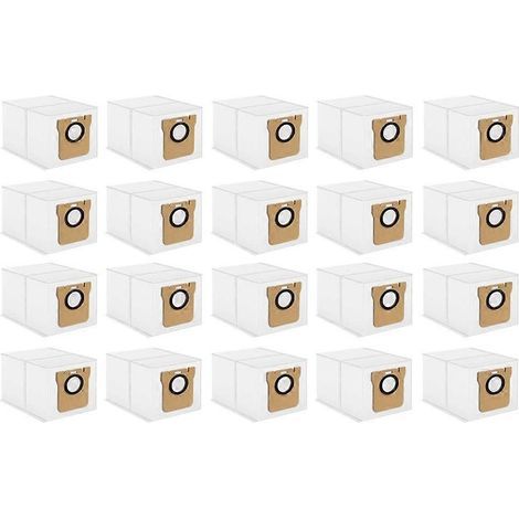 Dust Bags pour Xiaomi Mijia 5Pro OV21CN X20 Plus Max pour Dreame L10s Ultra L20 L30 Ultra X20 Pro Aspirateur Bags
