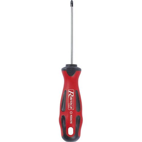 Tournevis Pozidriv PZ0 3x75 Aimanté - Précision et Pratique - Acier Traité - D-Work (1/2)
