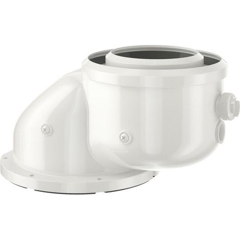Bosch Abgaszubehör FC-CA80 Kessel-Abgasversatzbogen d:80/125 mm, 7738112716