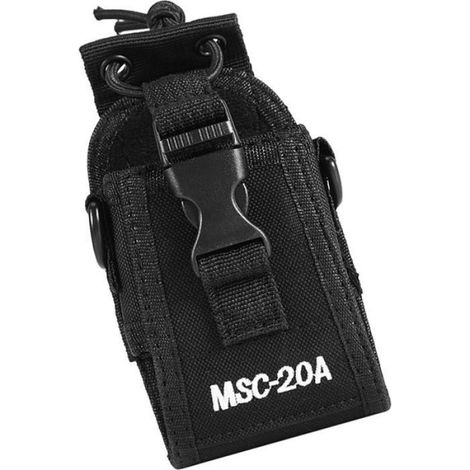 Étui de transport robuste MSC 20A pour talkie walkie Kenwood Motorola HYT avec sangle réglable (1/5)