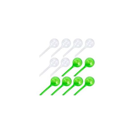 12 kleine Bewässerungskugeln für Pflanzen, automatische Bewässerungskugeln, automatische Pflanzenbewässerungskugeln, automatisches Bewässerungssystem für Gartenpflanzen und Blumen - Crezuo