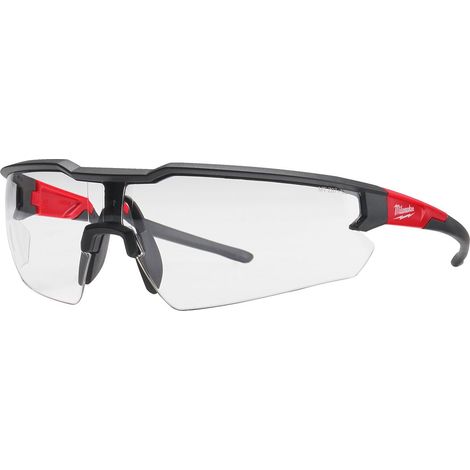 Gafas de seguridad básicas transparentes con antivaho y antirrayaduras - 1 ud - pedido mínimo 12 uds