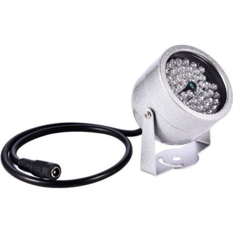 48 LED infrared spotlight, compatible with infrared security cameras. (1/4)
