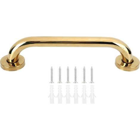 Rampe de salle de bain, baignoire, toilettes, douche, poignée de support de sécurité, porte-serviettes, 30 cm, convient aux personnes âgées (1/4)