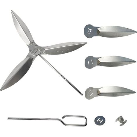 Set mit 2 One-Touch-Reinigungssystemen, 57 cm, kompatibel mit Weber-Grillteilen, 7444 Weber Kugelgrills