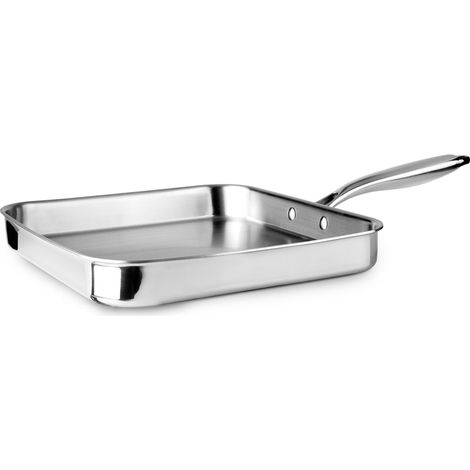 Ibili - Grill carré Triply Natural 28 cm (1/2)
