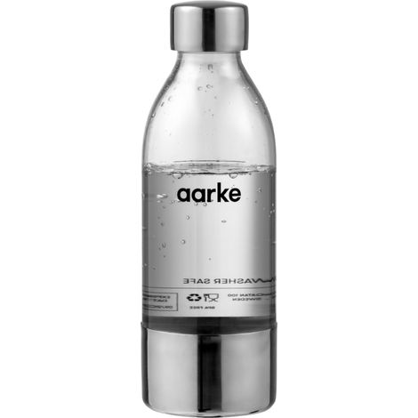 Aarke PET-Flasche 650 ml Transparent für Sprudelwasser