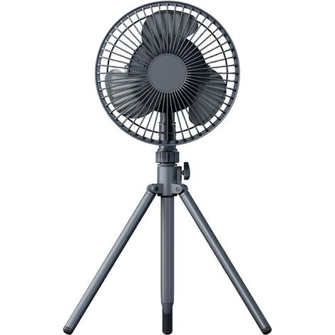 Ventilateur d'extérieur, rafraîchisseur d'air, petit ventilateur de bureau sur trépied, rechargeable 4000 mAh