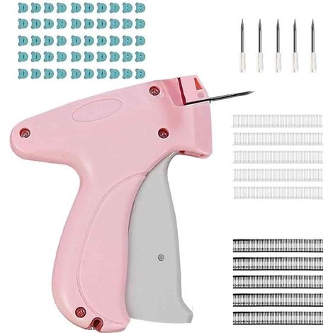 Pistola de coser prendas, pistola de coser de puntada rápida para etiquetado y reparación. (1/4)