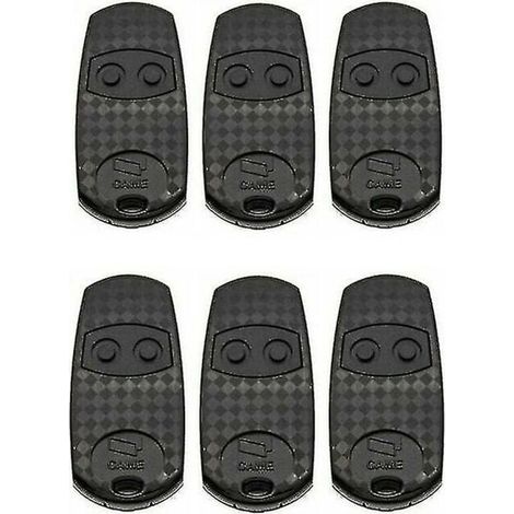 Telecommande pour TOP432EV 6 pieces. Frequence de code fixe 433,92 MHz