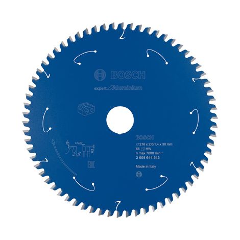 Bosch Kreissägeblatt Expert for Aluminium 216x30x2/1.4x66T