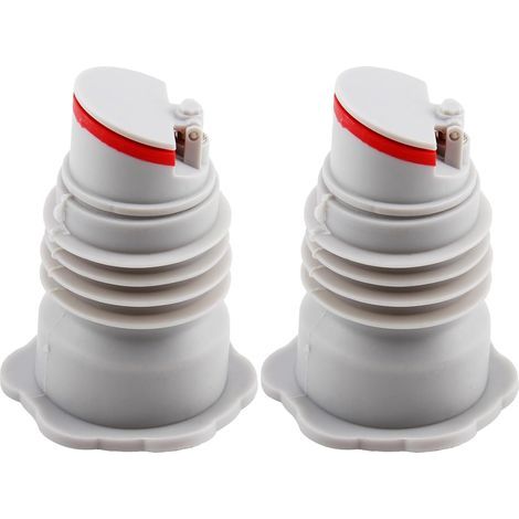 2 Pièces Joint de Tuyau de Machine à Laver Anti-Odeur 35-50mm, Bouchon d'Étanchéité en Silicone, pour Éviers de Cuisine, Machines à Laver, et Plus, Installation Facile (1/5)