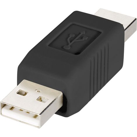Renkforce USB 2.0 Adapter [1x USB 2.0 Stecker A - 1x USB 2.0 Stecker A] rf-usba-02  vergoldete Steck (1/2)