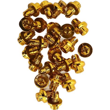 TIKATARER Rivets de Roue de Voiture, Rivets de Roue ABS Écrous avec des de de 25 Pcs pour la Jante de (1/5)