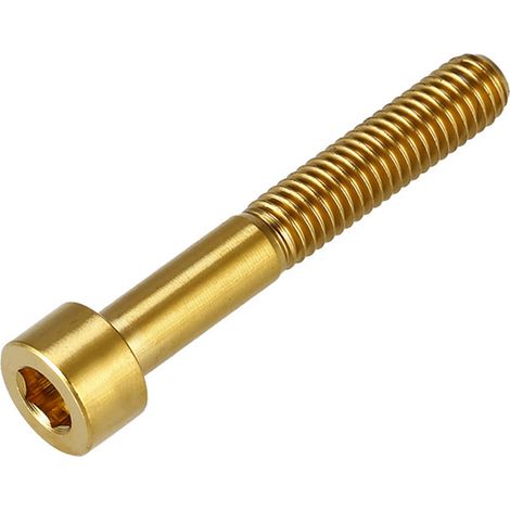 1pc Boulon de Direction en Titane M6 pour Vélo, Accessoire Cycliste (Or M6-40) (1/3)