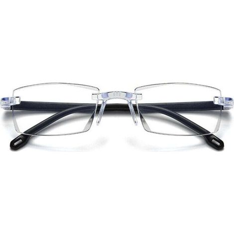 Lunettes de lecture ultra-légères anti-lumière bleue sans cadre (1/4)