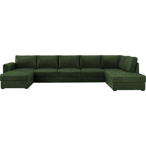 Sofá rinconero Comfivo Flumen I, Derecha, Función de descanso, Almacenaje, 370x186x85cm, 0