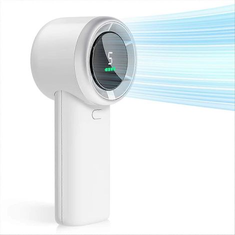 Portable sur soi ventilateur 5 vitesses haute velocity USB rechargeable compact design B (1/5)