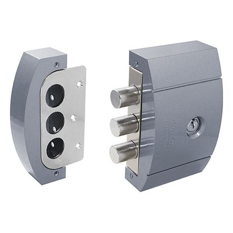 SERRURE À APPLIQUER SÉG T60 ALU