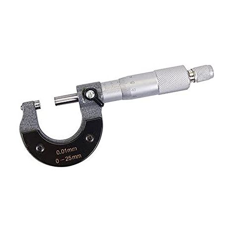 MIKROMETER bei 1/100 von 0 bis 25 mm