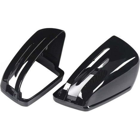 Paire de couvercles de rétroviseurs latéraux de remplacement, pour Mercedes Benz classe A B C E CLA CLA GLA GLK (1/5)
