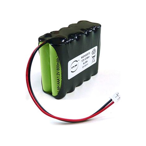 NX - Batterie NiMH 10x AAA NX 10S1P ST2 12V 800mAh JST