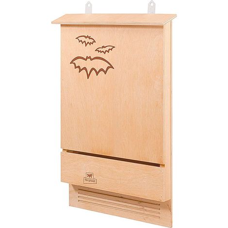 Ferplast BAT HOUSE Maison pour chauve-souris en bois FSC. Variante BAT HOUSE - Misure: 39 x 7 x h 58 cm -
