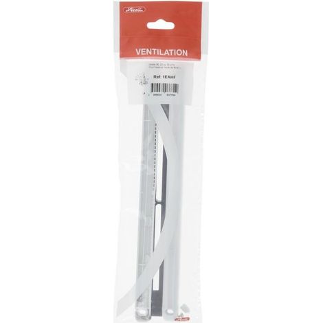 Kit grille de ventilation - Teinte : Blanc - NICOLL