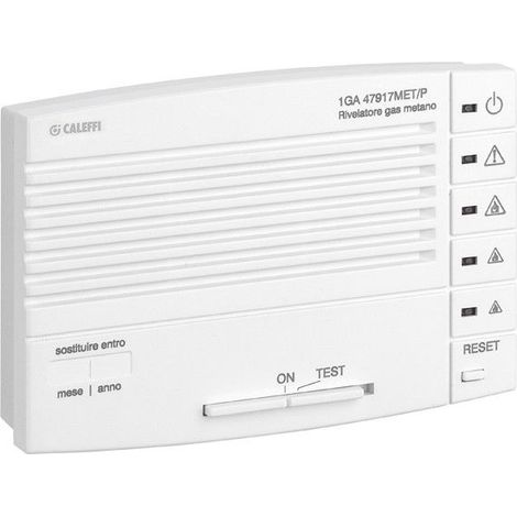 Gaslecksucher mit eingebautem Sensor und Relaisausgang Caleffi 8563  Methan