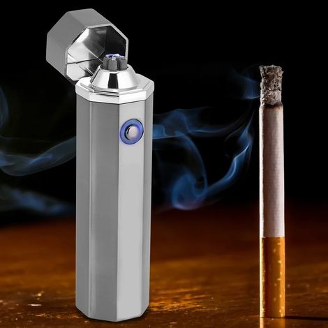 Briquet (résistant au vent, rechargeable par USB) (1/4)