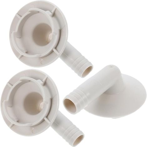 3pcs accessoire de climatisation raccord de tuyau d'évacuation des condensats adaptateur de tuyau de climatiseur ABS pour unité extérieure drainage renforcé installation précise (1/5)