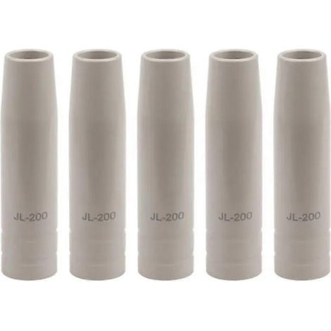 Lot de 5 buses de protection de revêtement de soudage blindé 200 A, antiadhésives, pour la protection contre les scories de soudage. (1/5)