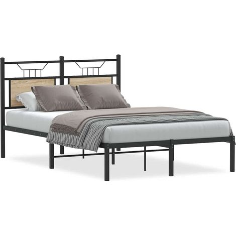 Maison Exclusive - Estructura de cama sin colchón madera roble So (1/5)
