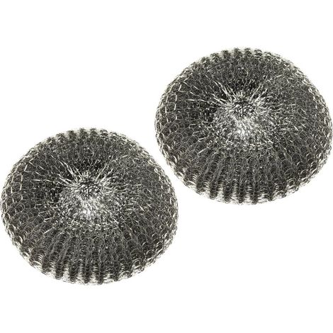 Fackelmann Tecno Spugne, Acciaio, Argento