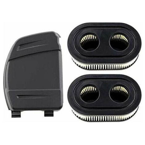 QORVA
-Ensemble de 2 Filtres à Air avec Couvercle de Filtre à Air pour Moteurs Briggs & Stratton 550E, 575EX, 575IS, 625EXI, 650EXI, 675EXI, 675IS, Remplace les Pièces 594106, 798339, 798452, 593260.-