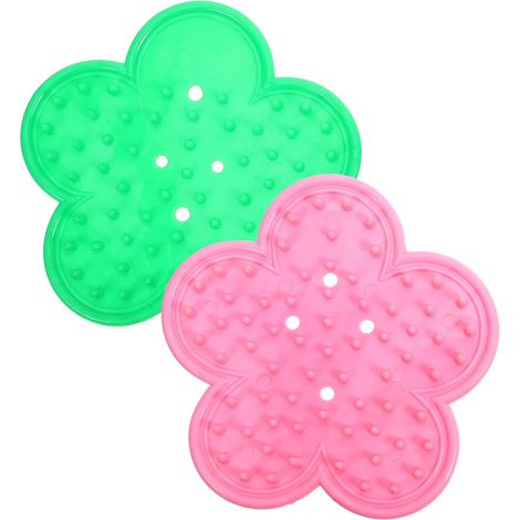 2pièces Outils De Jardinage Trimmers à Fleurs Outils Pratiques Pour Retirer Épines Des Roses Plastique Prise Main Ergonomique Réutilisable Vert Et Rose (1/5)
